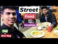 STREET FOOD IN MYANMAR - Best & Cheapest Option | Vegetarian - Non Vegetarian