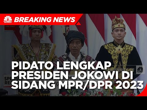 Lengkap! Pidato Kenegaraan Presiden Jokowi di Sidang Tahunan MPR/DPR 2023