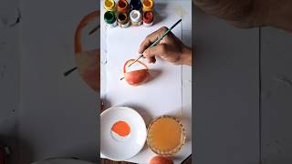 Real Apple Vs Painted Apple