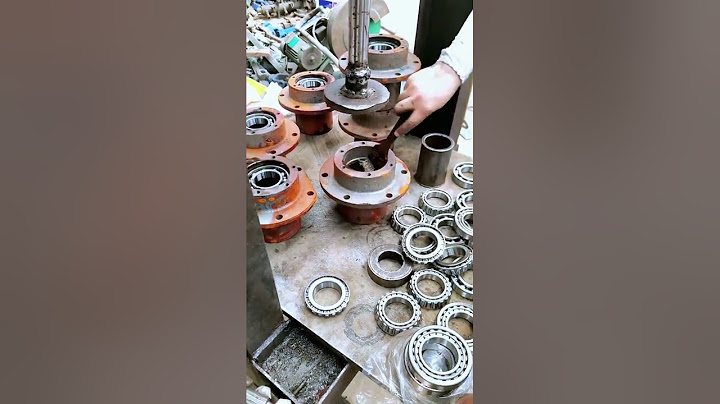 Hydraulic bearing rapid installation process- Good tools and machinery make work easy