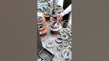 Hydraulic bearing rapid installation process- Good tools and machinery make work easy