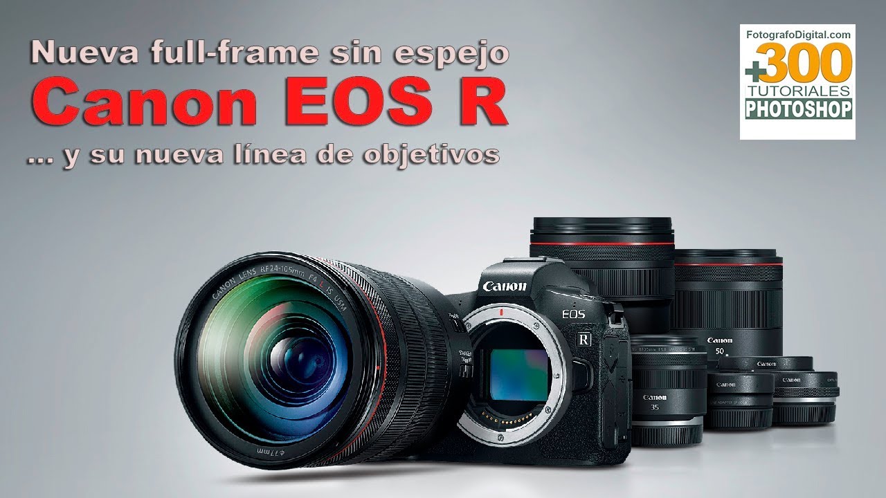  Canon - Cámara digital EOS R sin espejo (solo cuerpo