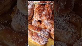 Beignets ultra moelleux en 5 minutes 😳 (recette facile) #bonnecuisine #recettefacile #cuisine