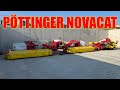 🚜 Zapřažení žací kombinace PÖTTINGER Novacat 351 Alpha Motion Pro & NovaCat V 10000 🌱