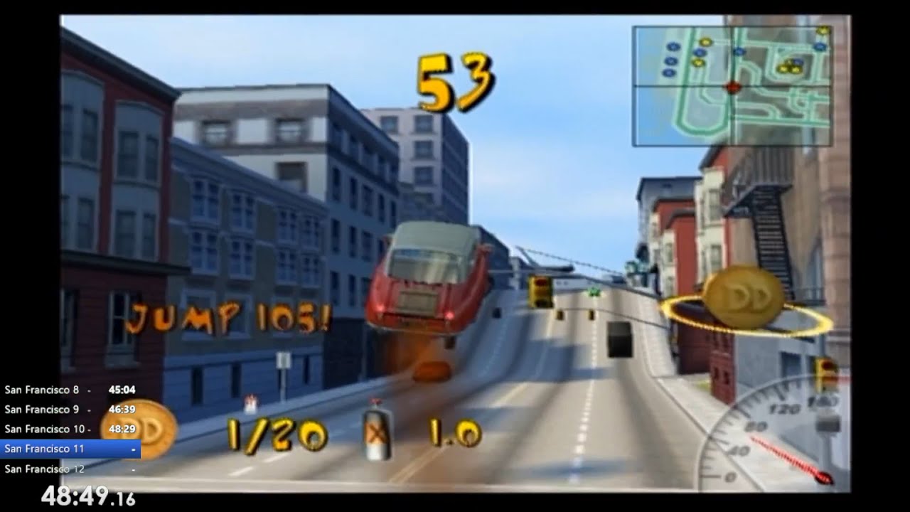 Top Gear Dare Devil Pod%(Any%) Speedrun 52m 29s World Record