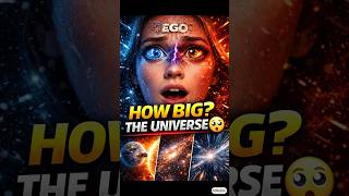 Is Your Ego Bigger Than the Universe? 😱 #Cosmos #ScienceShorts