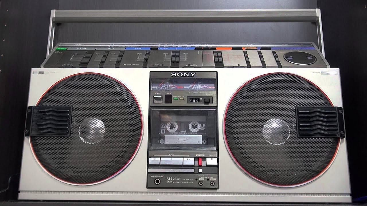 SONY CFS99 boombox YouTube