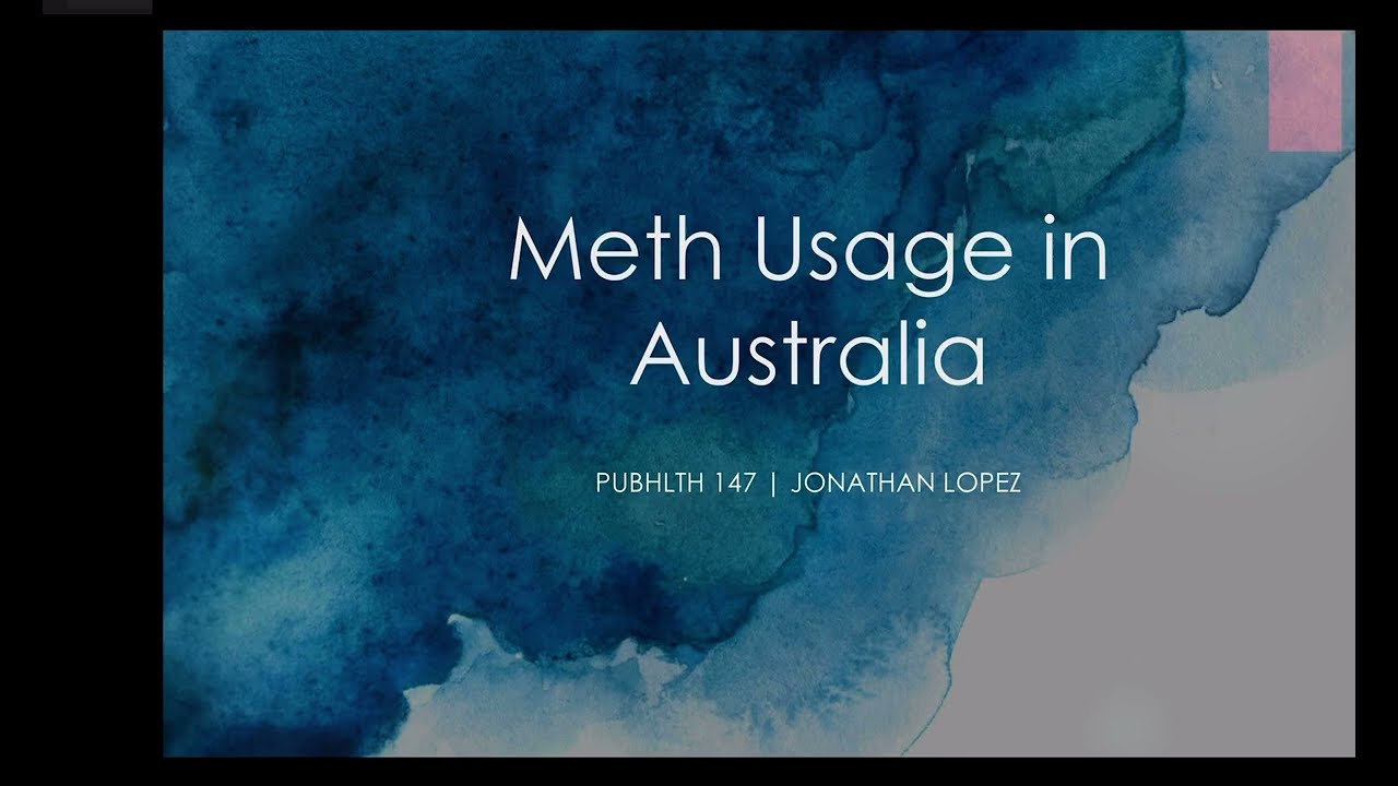 Public Health | Australia-Meth Usage