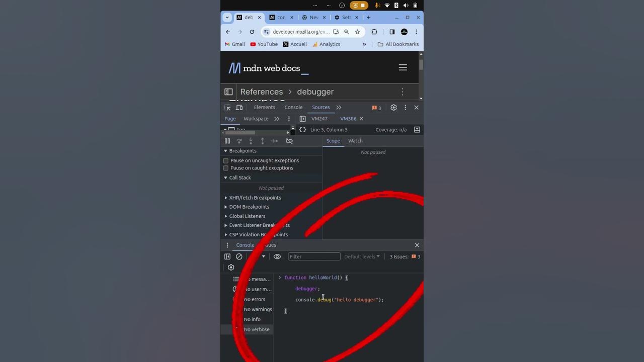 Maîtrisez le Débogage et Debug JavaScript comme un Pro ! - YouTube