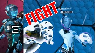 Ultimate Fighting in the Brawler Room - ECHO VR - Changing my Skin
