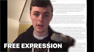 Free Speech A Letter To My Parliamentary Representative