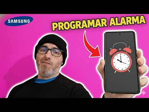 ⏰ Cómo PROGRAMAR ALARMA en Samsung Galaxy: Cambiar Tono, Repetición y Volumen 📱