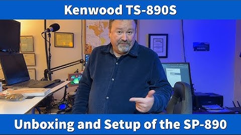 Kenwood TS-890S: Unboxing/Setup of SP-890 (video #2) #kenwood #ts890 #sp890 #hamradio
