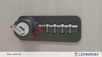 Dial Lock 58 - Freecode - Emergency Opening With Code Reset