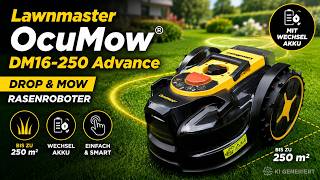Lawnmaster OcuMow® DM16-250 Advance - Drop & Mow-Roboter-Rasenmäher