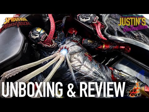 Hot Toys Venomized Iron Man Spider-Man Maximum Venom Unboxing