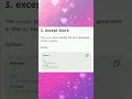 083: UNIT 1 Exception handling: introduction,handling exception using try-except-finally, blocks