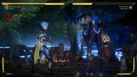 MK11 custom Frost: ice auger/bomb setup