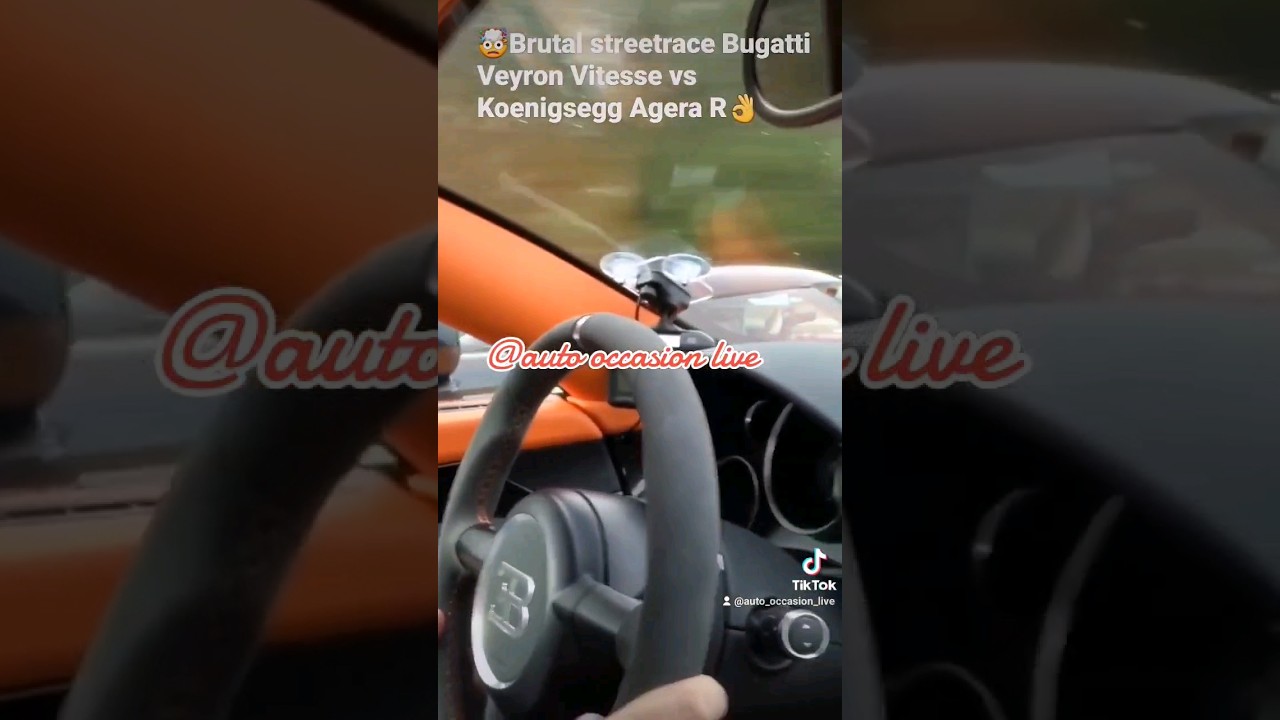 bugatti veyron vs Koenigsegg Agera R 