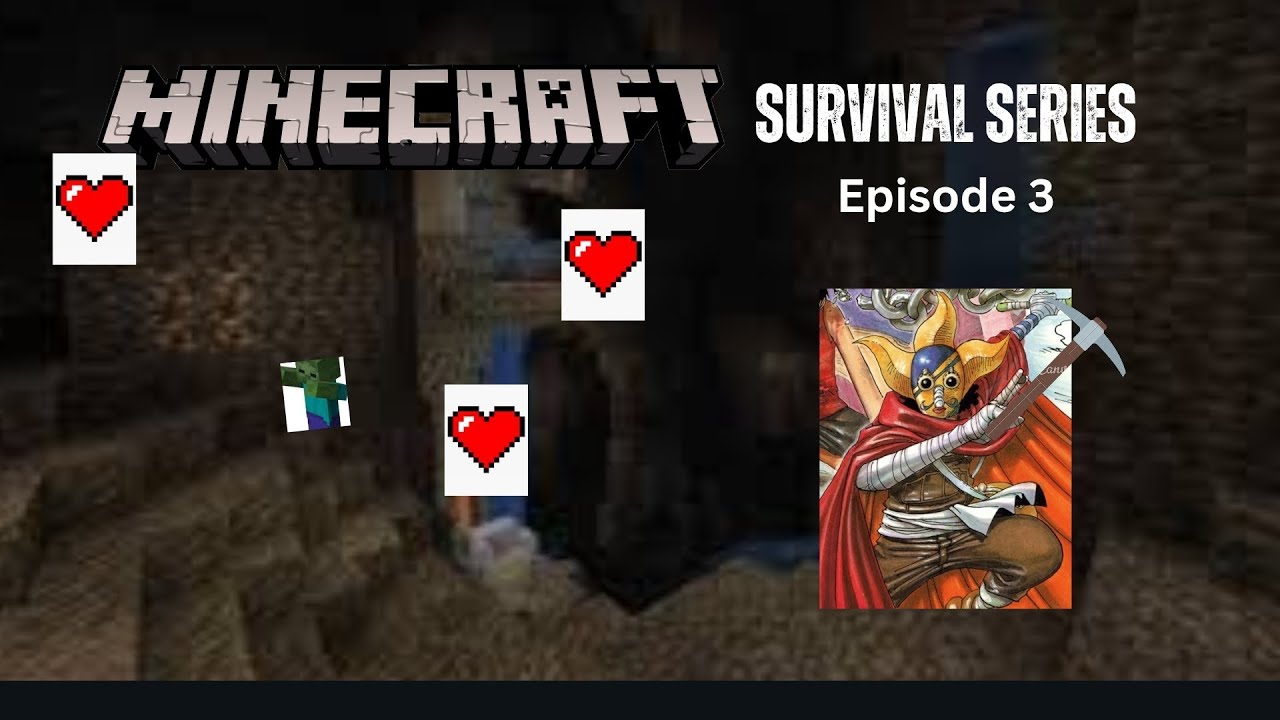 Minecraft Survival Series Episode 3- Mining Time! - YouTube
