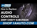 How to Replace Steering Wheel  Audio Control Switches 07-14 Chevy Suburban 1500