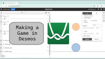 Making a Game With A Graphic Calculator (Desmos)