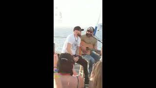 Video thumbnail of "Brantley Gilbert & Brian Davis - Lights of My Hometown"