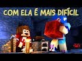 TENTANDO SOBREVIVER as TROLLAGENS da AMIGA - MINECRAFT SURVIVAL