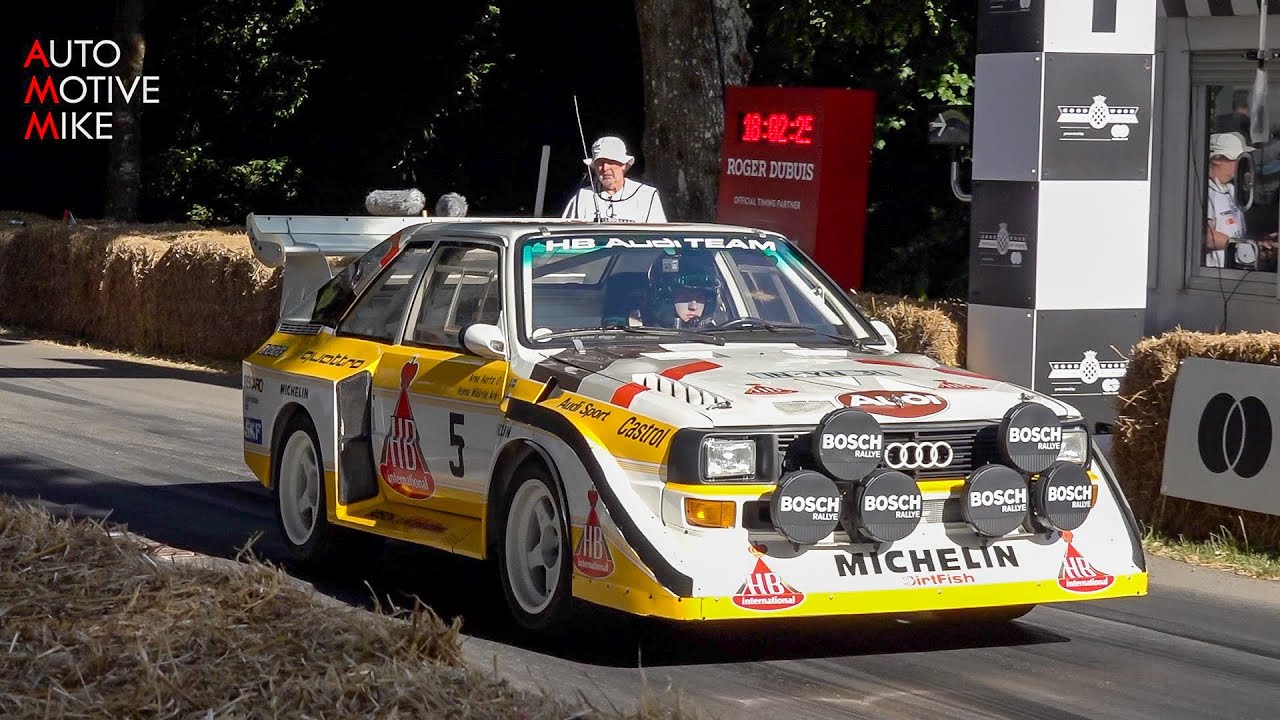 Audi Sport Quattro S1: Group B rally car driven