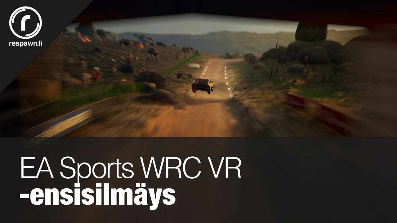 Minklainen on EA Sports WRC VR formaatissa