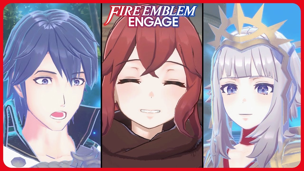 Chrom and Veronica recognize Anna - Fire Emblem Engage DLC