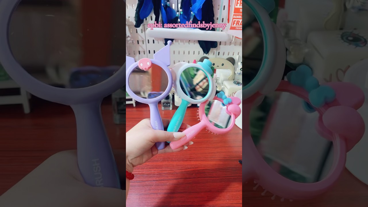 Very Cute Sanrio Mirror and Brush In One!