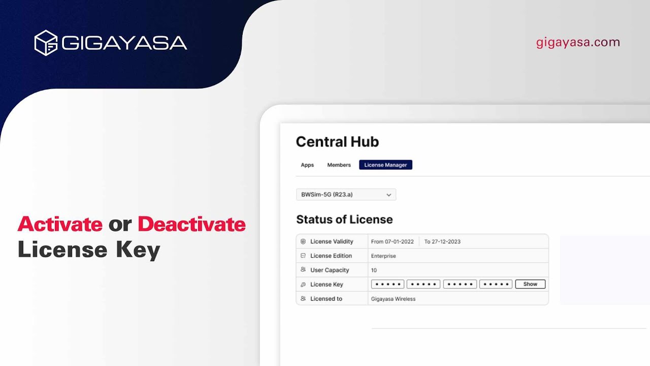 Activate or Deactivate License Key YouTube