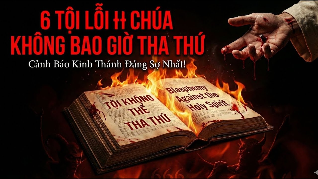 6 TỘI LỖI CHÚA KHÔNG BAO GIỜ THA THỨ – Cảnh Báo Kinh Thánh Đáng Sợ Nhất!