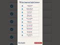 10 Daily Use English Sentences | English Speaking Practice #english #learnenglish #spokenenglish