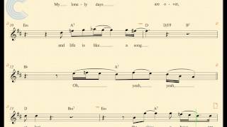 Video thumbnail of "Alto Sax - At Last - Etta James - Sheet Music, Chords, & Vocals"