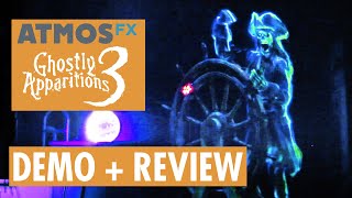 AtmosFX Ghostly Apparitions 3 Halloween Decoration Complete Demo and Review