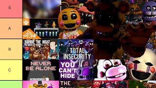The ULTIMATE FNAF Song Tier List