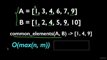 Common Elements in Two Sorted Arrays (Difficulty = **)