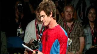 The Amazing Spider-Man - Andrew Garfield panel intro