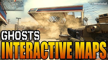 Call of Duty: Ghosts Destructible Maps! Interactive Environments Octane Map (Multiplayer Gameplay)