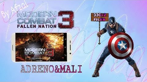 Modern combat 3 highly compressed apk+data..