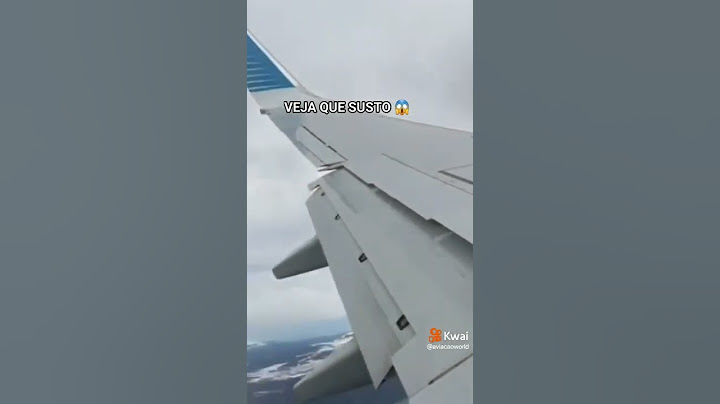Turbulência, essa eu ficaria com medo