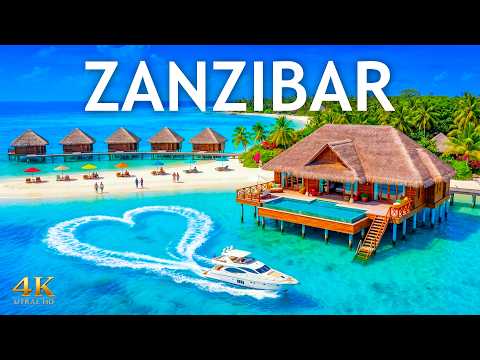 Zanzibar 4K | Stunning White Sand Beaches, Historic Stone Town, Exotic Islands