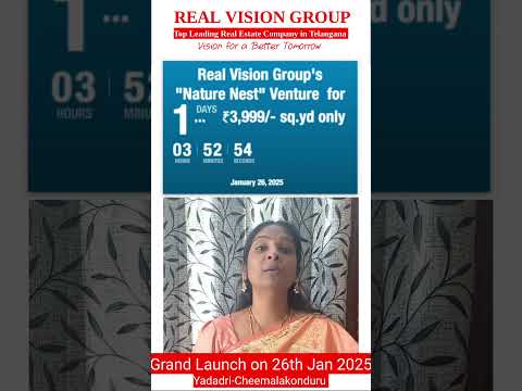 Real Vision Group's Nature Nest Venture only for ₹ 3,999/- - YouTube