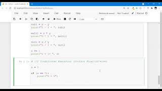 09- if else - conditional execution 1