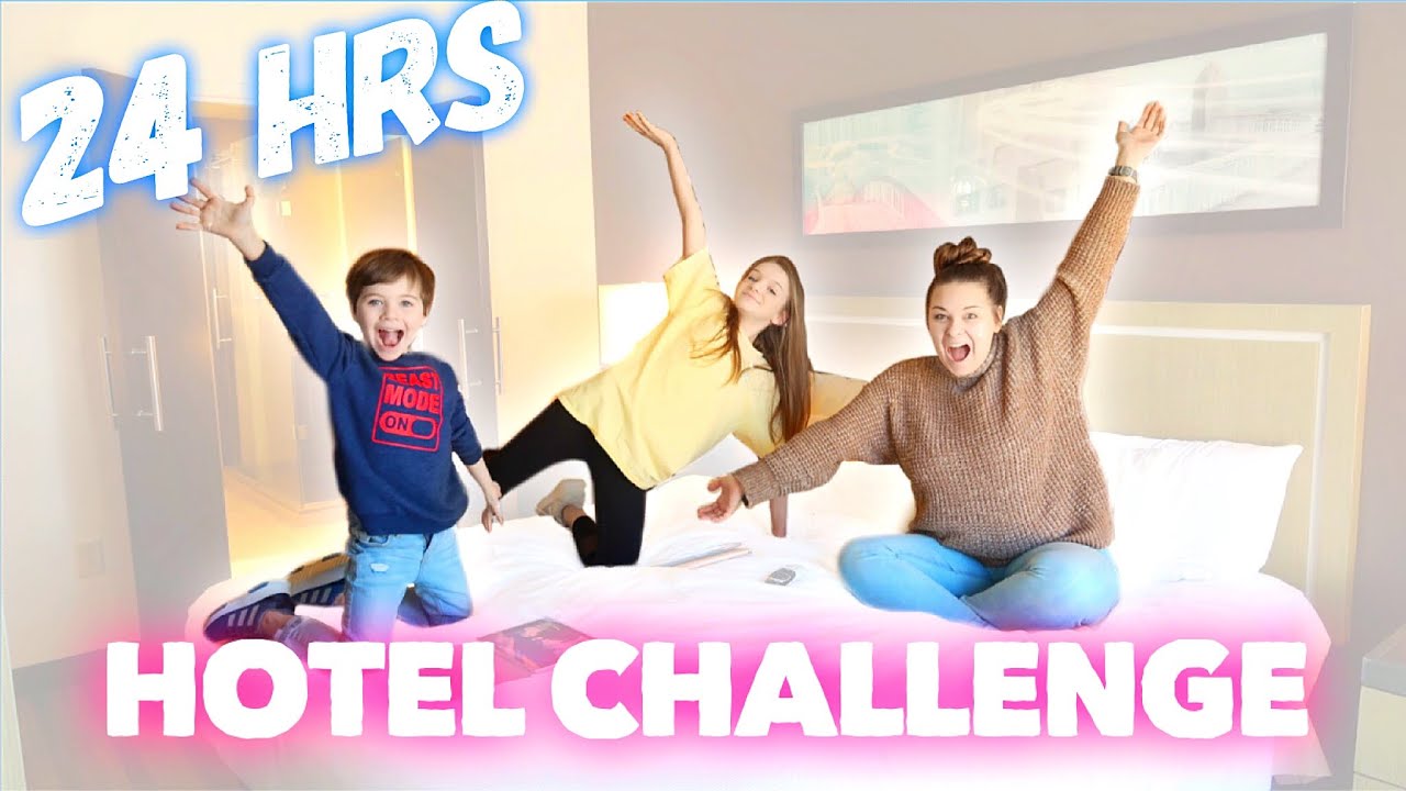 24-часовой ночной челлендж в отеле | Брайли Энн