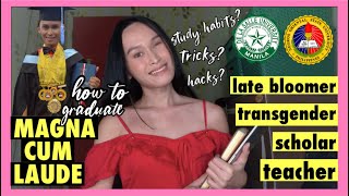 PAANO MAGING LAUDE SA COLLEGE: PERSONAL STUDY HABITS, TRICKS, AND HACKS | Scarlet Gadingan