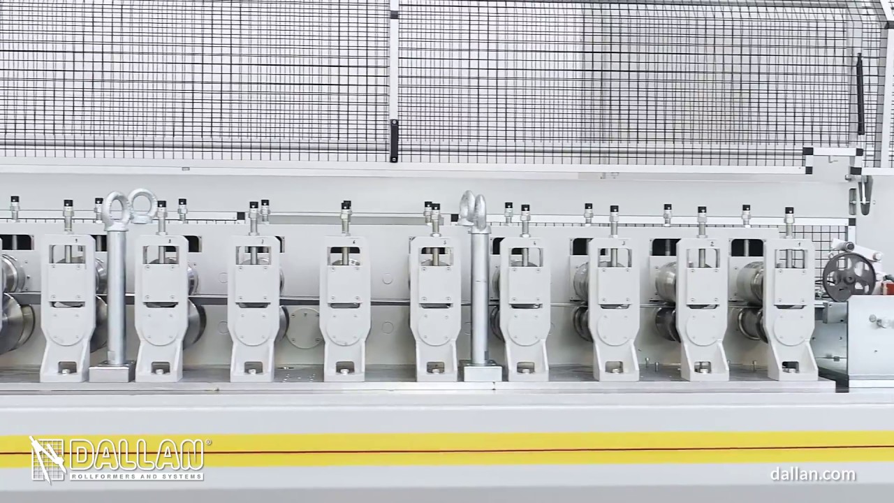 Roll forming machine for DRYWALL profiles DALLAN D4V-A7