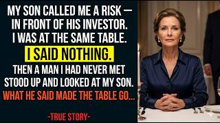 My Son Said Mom Is Our Risk — I Was Sitting Right There...